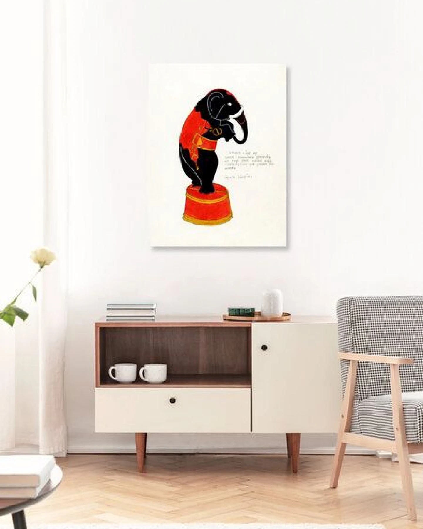 Photocircle Wandbild / Kunstdruck / Poster / Leinwand - Grace Halpin: Spardose – Ansicht 3