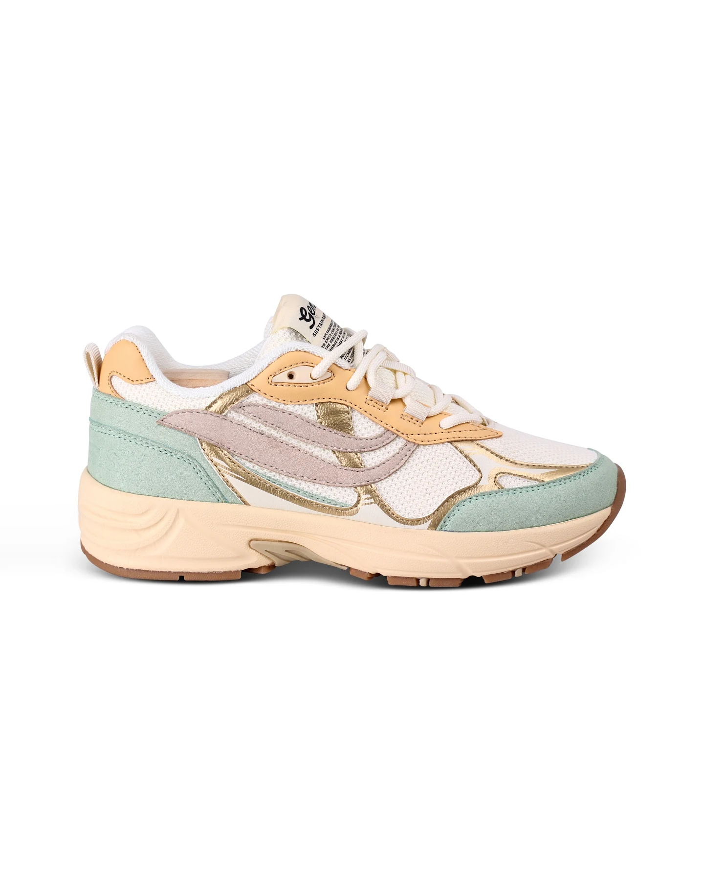Sneaker G-Eco`99 Metallic Mint/Gold/Sand – Ansicht 4