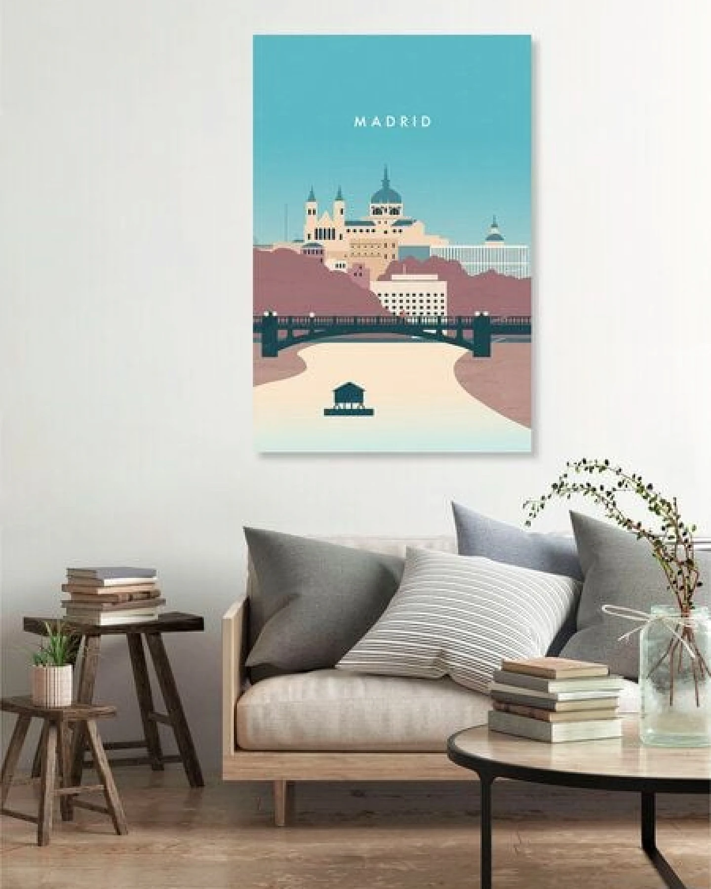 Photocircle Wandbild / Kunstdruck / Poster / Leinwand - Madrid – Ansicht 2