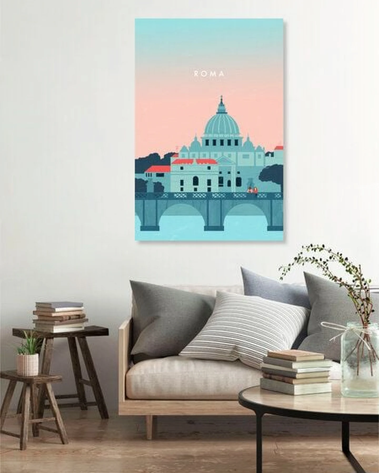 Photocircle Wandbild / Kunstdruck / Poster / Leinwand - Rom – Ansicht 2