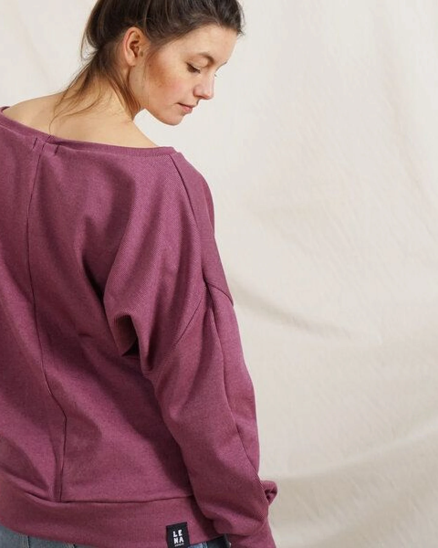 Lena Schokolade Jacquard Pullover versch. Farben – Ansicht 2