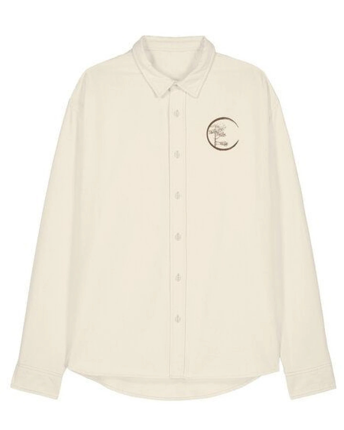 Life-Tree Organic Fairwear Fairwear Men Organic Hemd Workershirt Circle-Logo – Ansicht 4