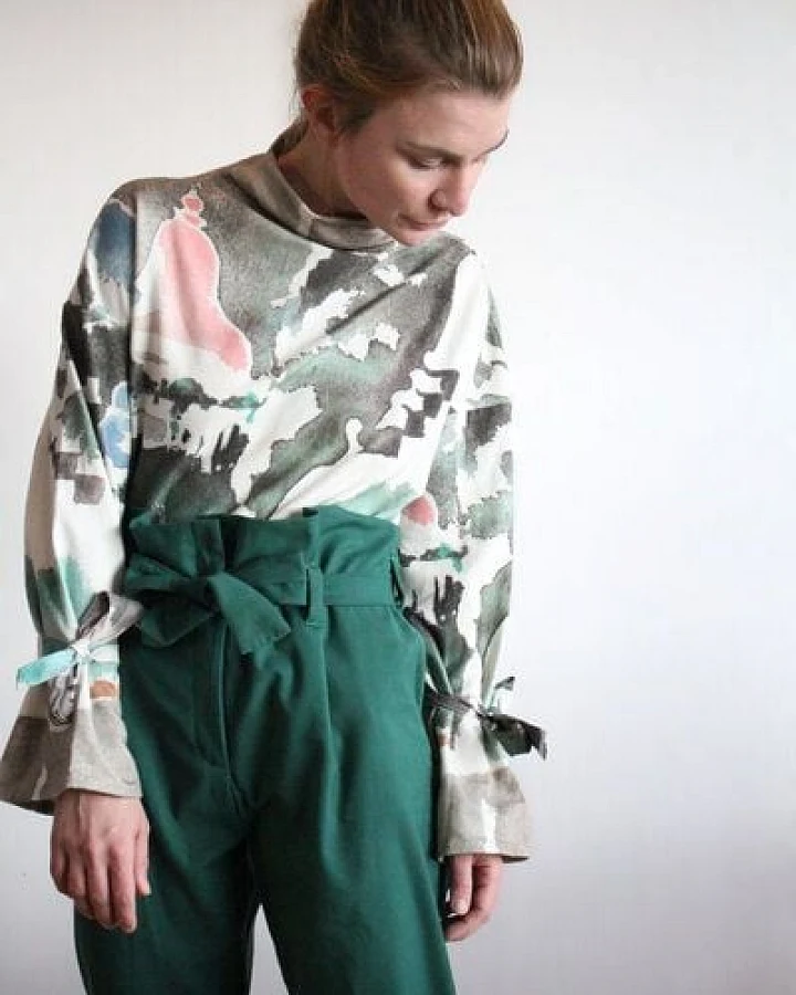 Sophia Schneider-Esleben Pullover Tina Bali - Pullover Sweatshirt aus Bio-Baumwolle