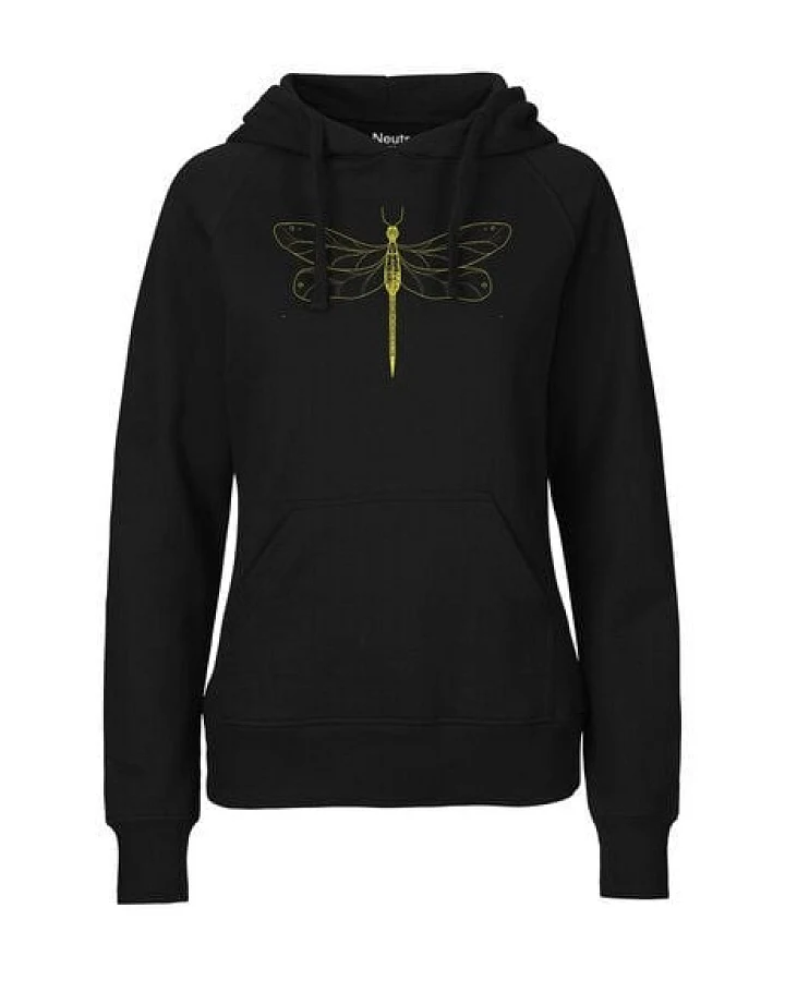 ilovemixtapes Libelle Maria Frauen Hoodie aus Bio-Baumwolle