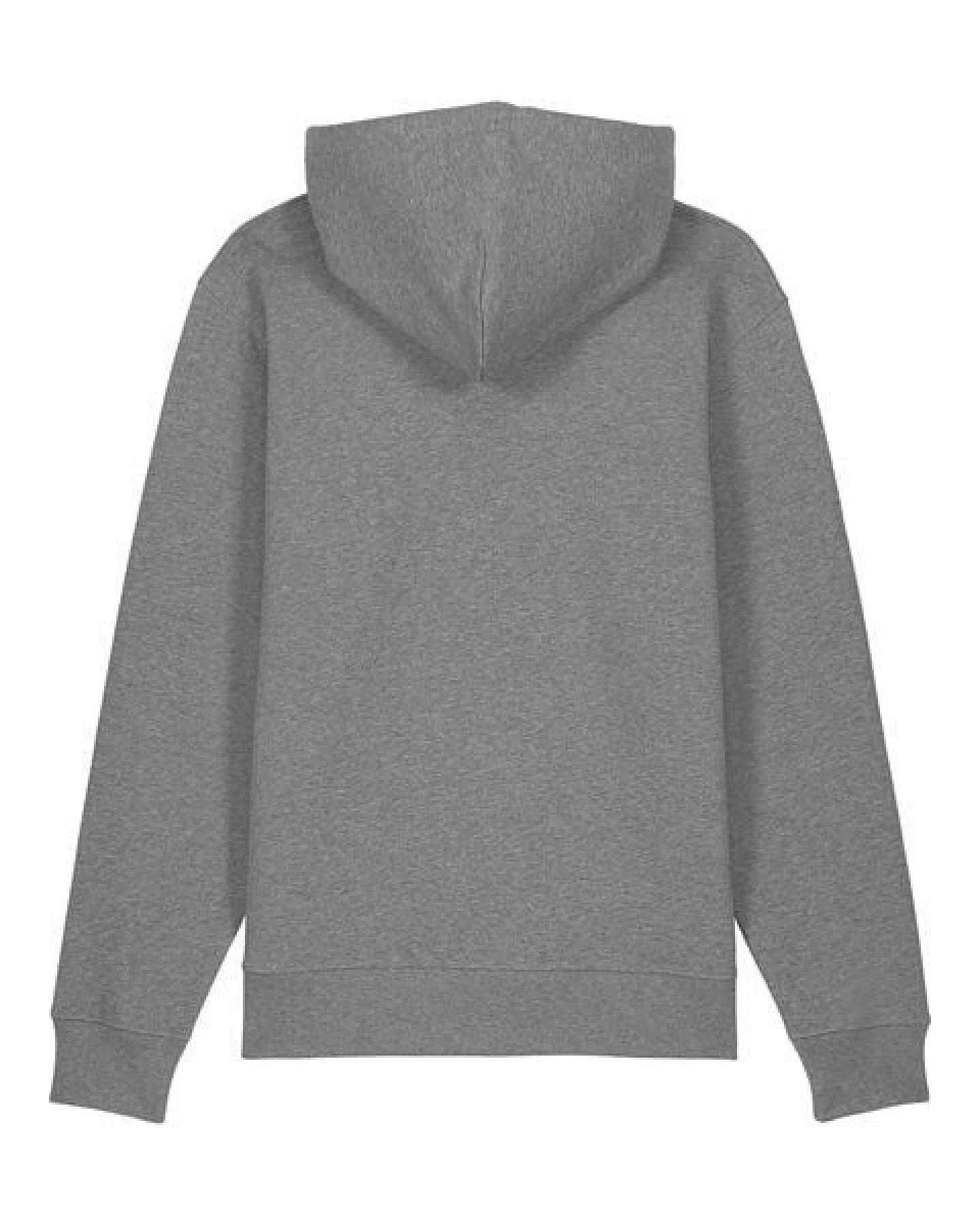ilovemixtapes Three Whales Bio Hoodie – Unisex Hoodie aus 100 % Bio-Baumwolle in Grau – Ansicht 2