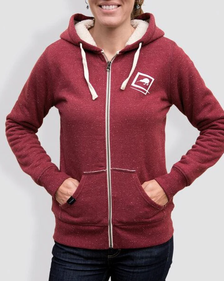 little kiwi Damen Hoodie, "Eingerahmt"