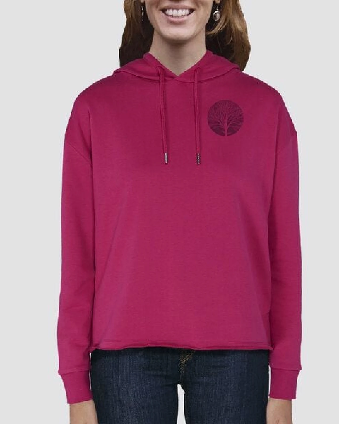 little kiwi Damen Hoodie, "Geäst" – Ansicht 2