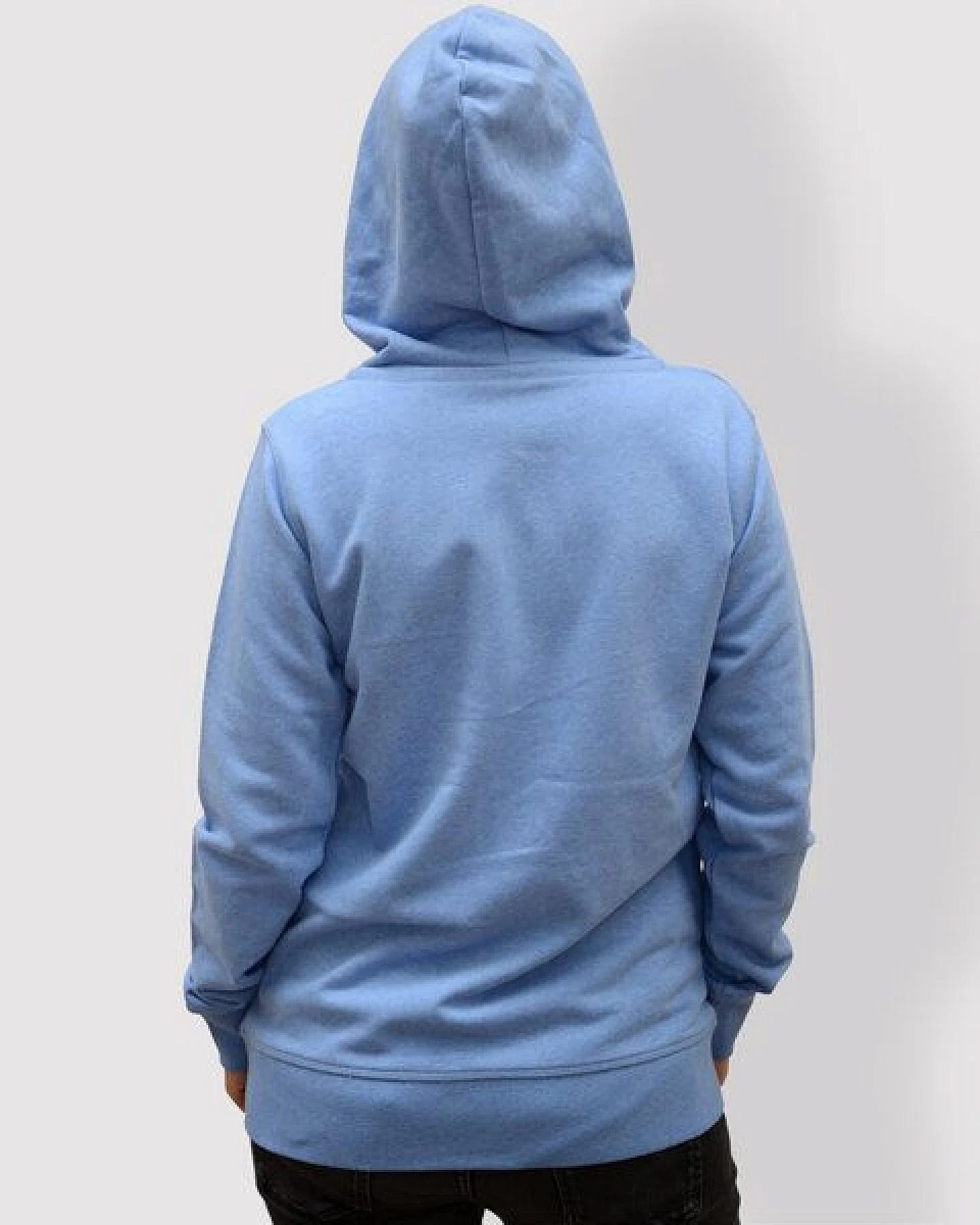 little kiwi Damen Hoodie, "Libelle", Blau Mid Heather Blue – Ansicht 2