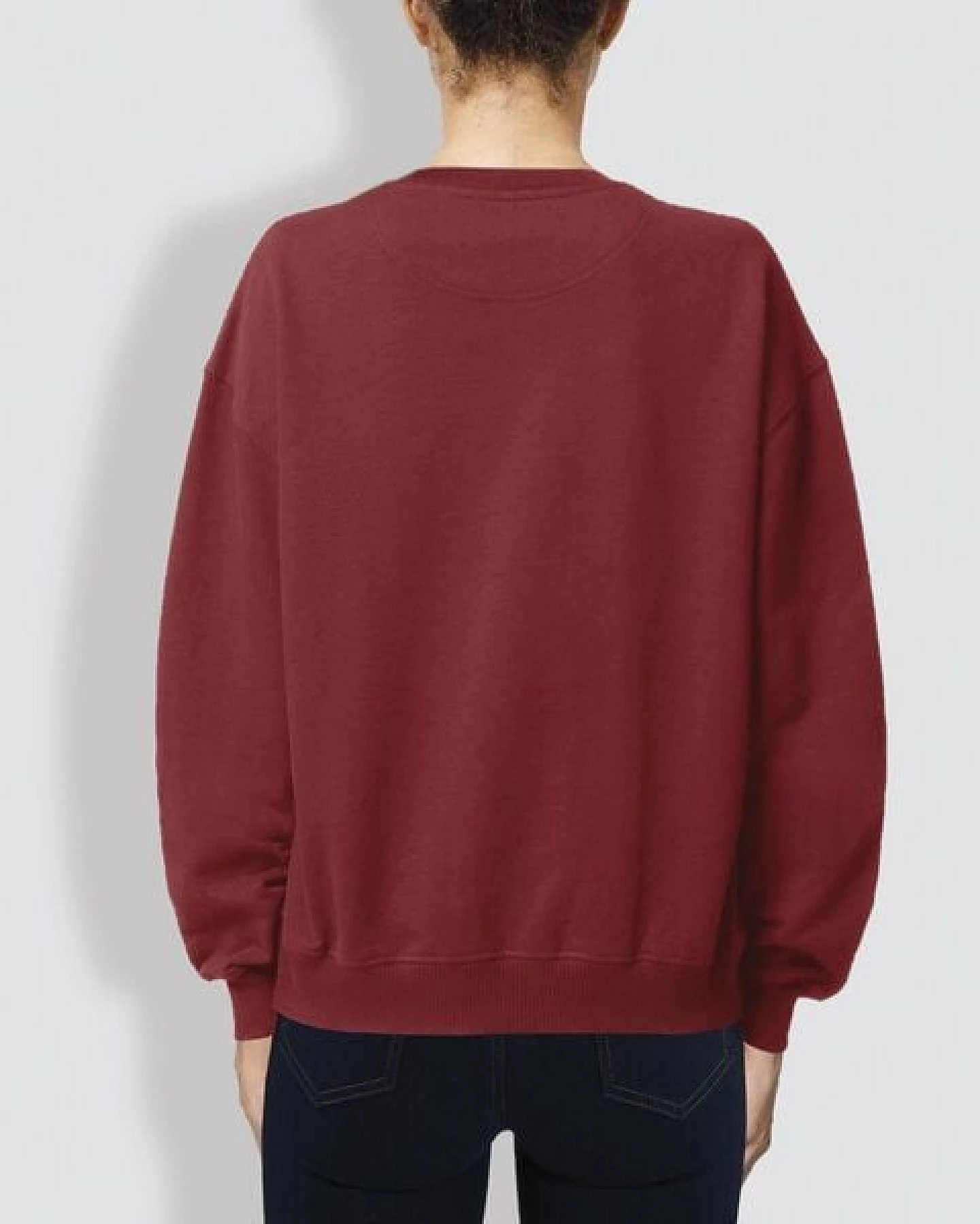 little kiwi Damen Sweater, "Kleiner Kiwi", Red Earth – Ansicht 2