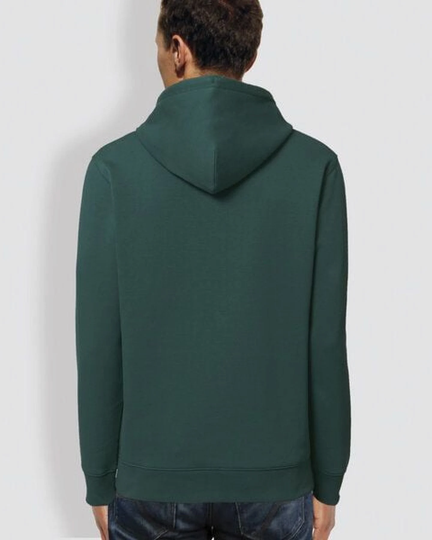 little kiwi Unisex Hoodie, "Bewegung", Glazed Green – Ansicht 4