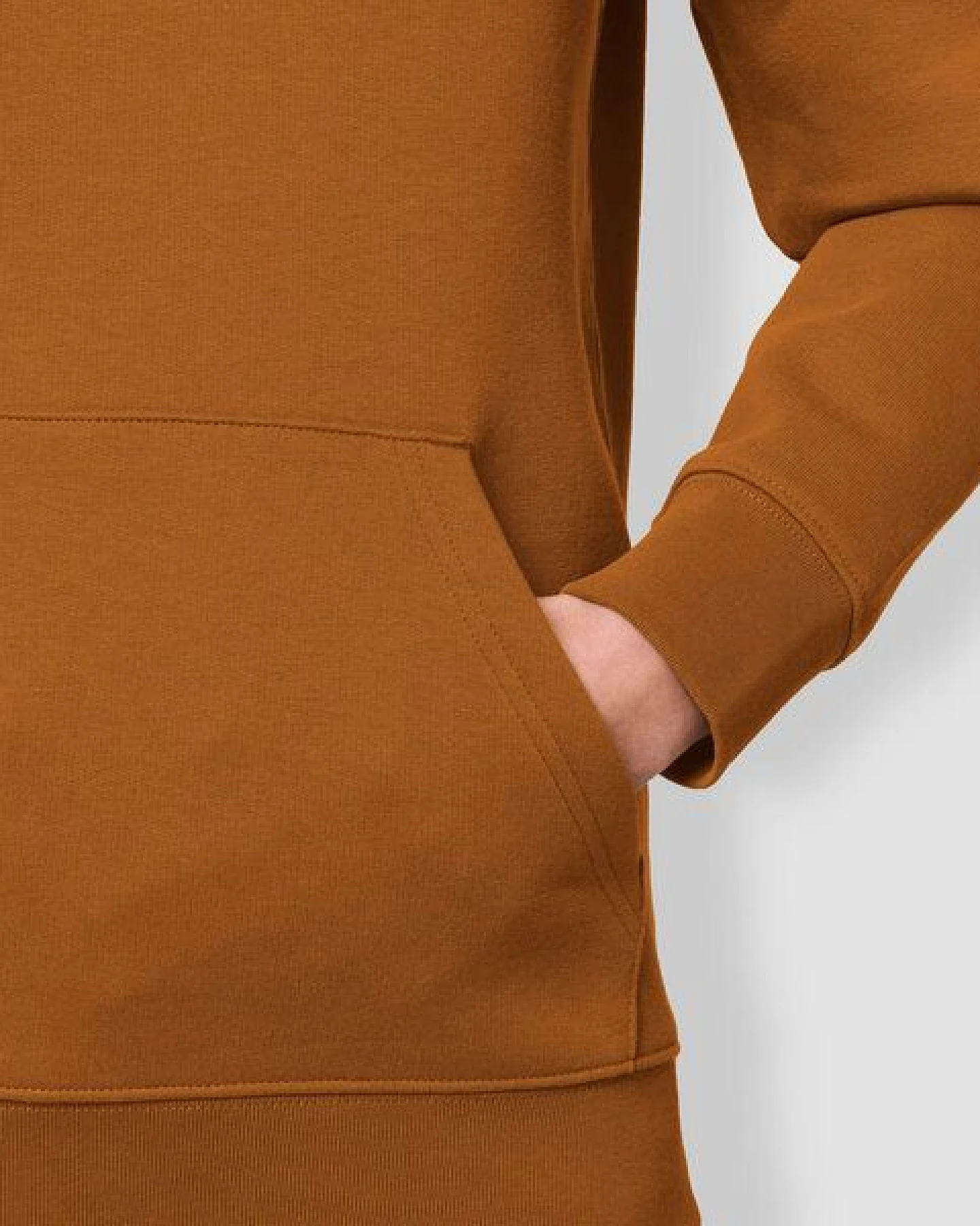 little kiwi Unisex Hoodie, "Slacklining", Roasted Orange – Ansicht 3