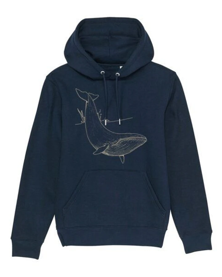 roots of compassion Wal Pullover bio & fair & vegan - Tiere, Natur, Meer, Ocean, Beach
