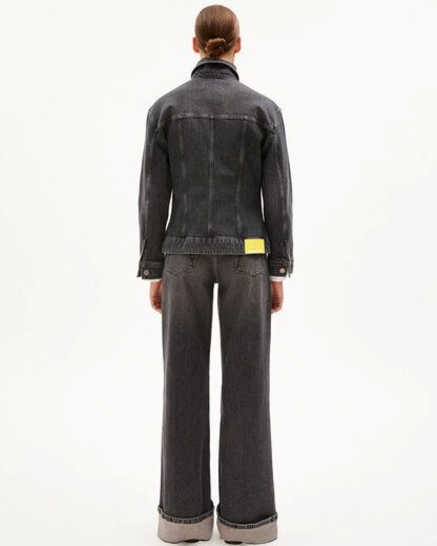 ARMEDANGELS DENSIAA Damen Jeansjacke Oversized Fit aus Bio-Baumwoll Mix – Ansicht 2