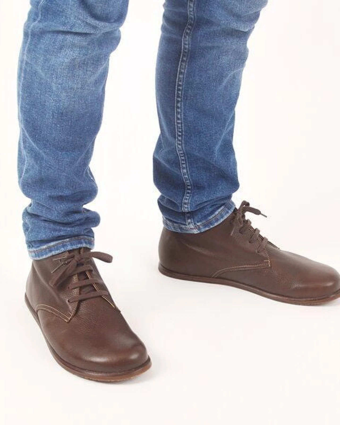 Pololo knöchelhoher Barfußschuh "Dublin", pflanzlich gegerbtes Leder – Ansicht 4