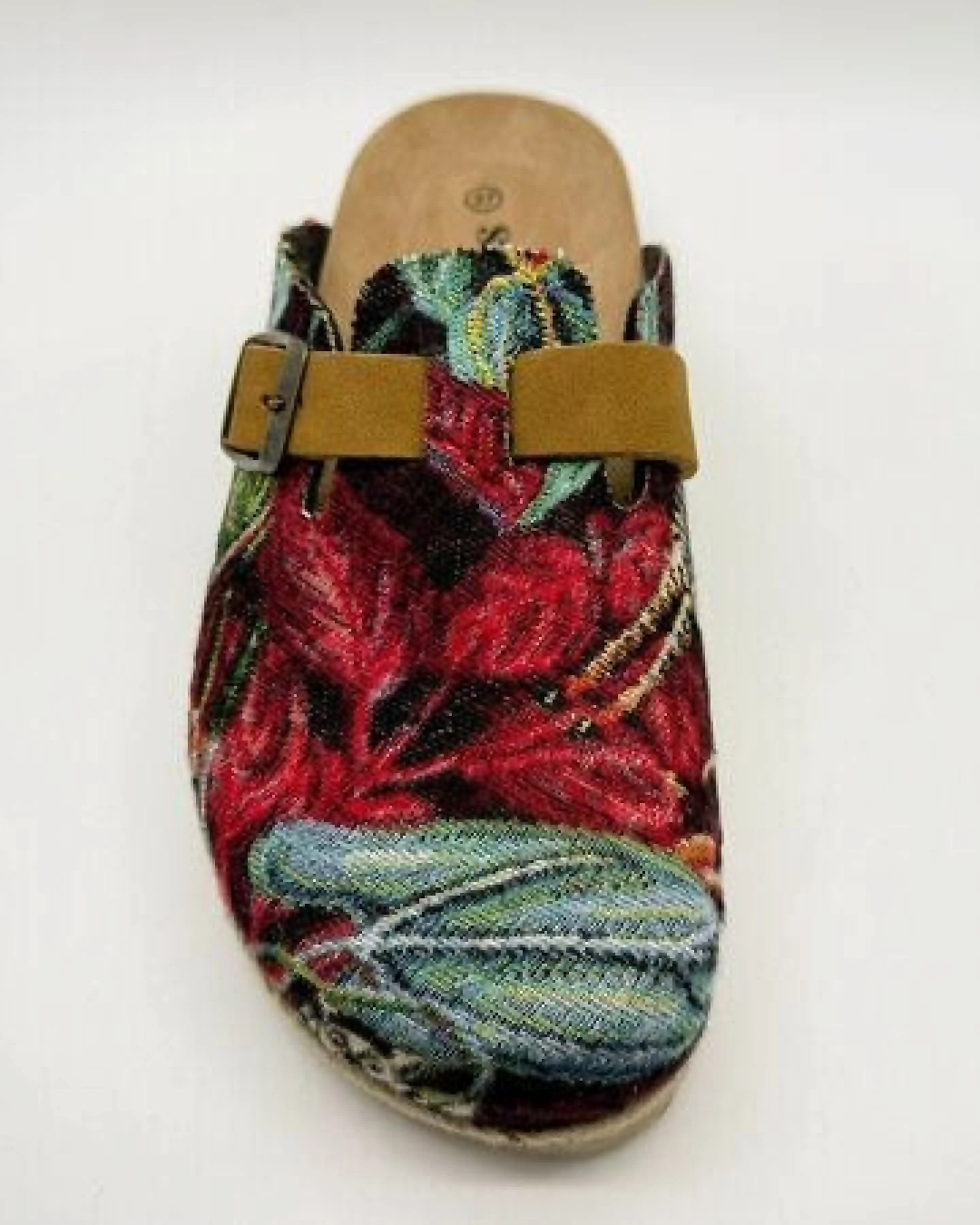 Vegane thies ® Rec Jungle Clogs aus rec. PES mit Dschungelmotiv – Ansicht 4