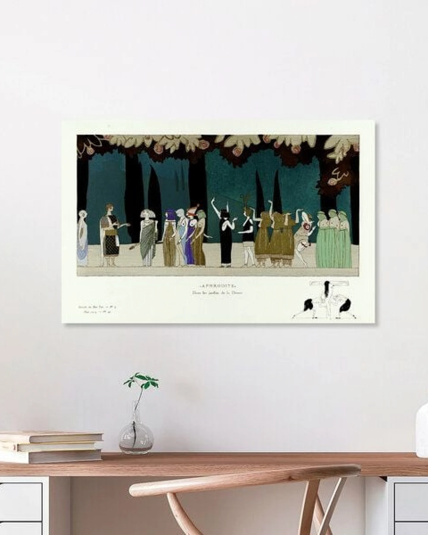 Photocircle Poster / Leinwandbild - Aphrodite - In den Gärten der Göttin von Charles Martin – Ansicht 4