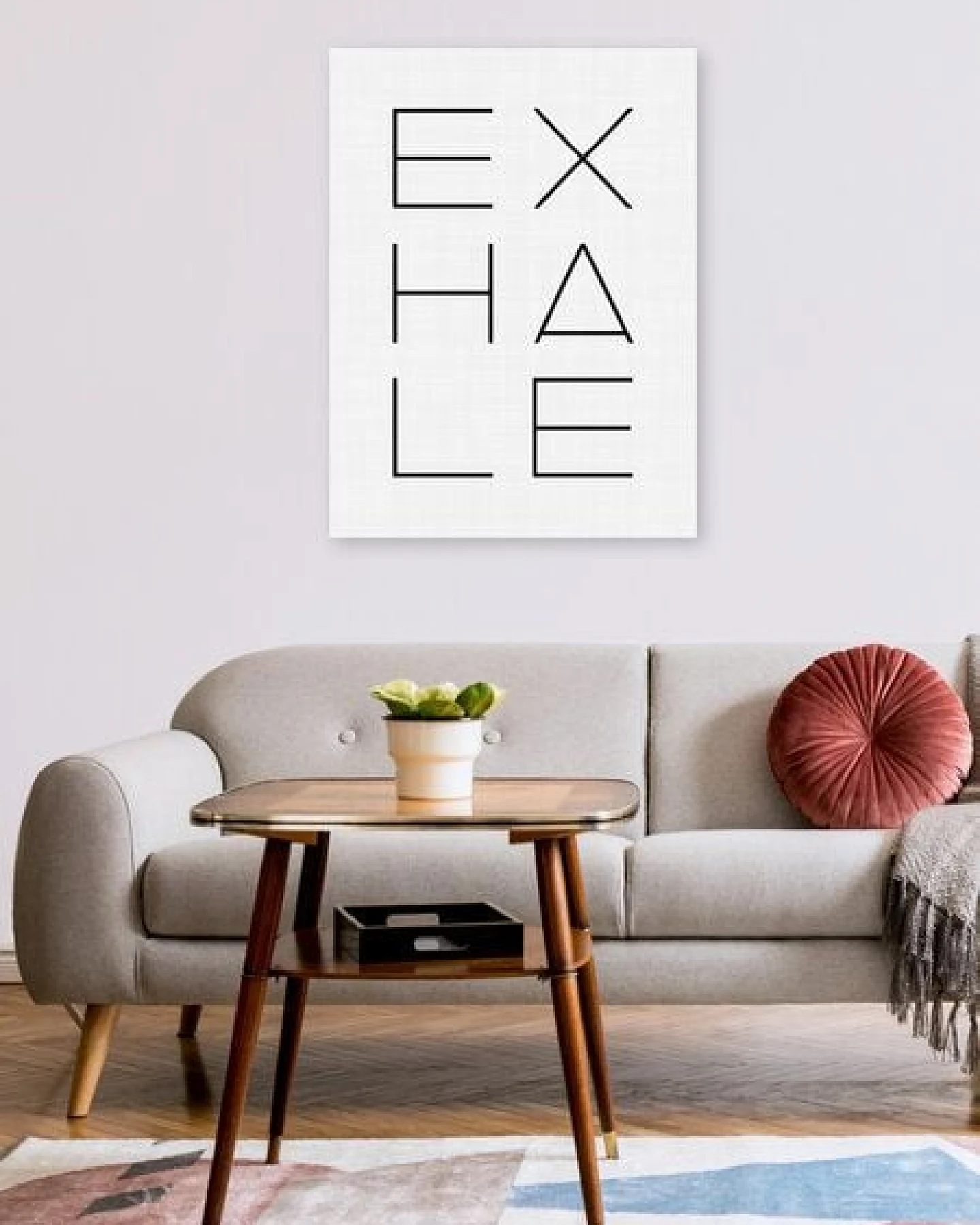 Photocircle Poster / Leinwandbild - Exhale – Ansicht 2