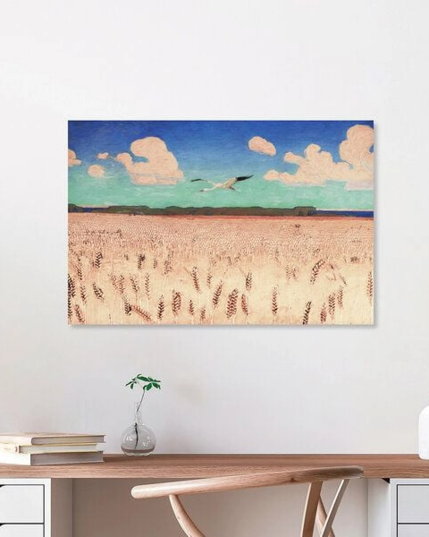 Photocircle Poster / Leinwandbild - Harald Slott-Møller: Dänische Landschaft – Ansicht 4