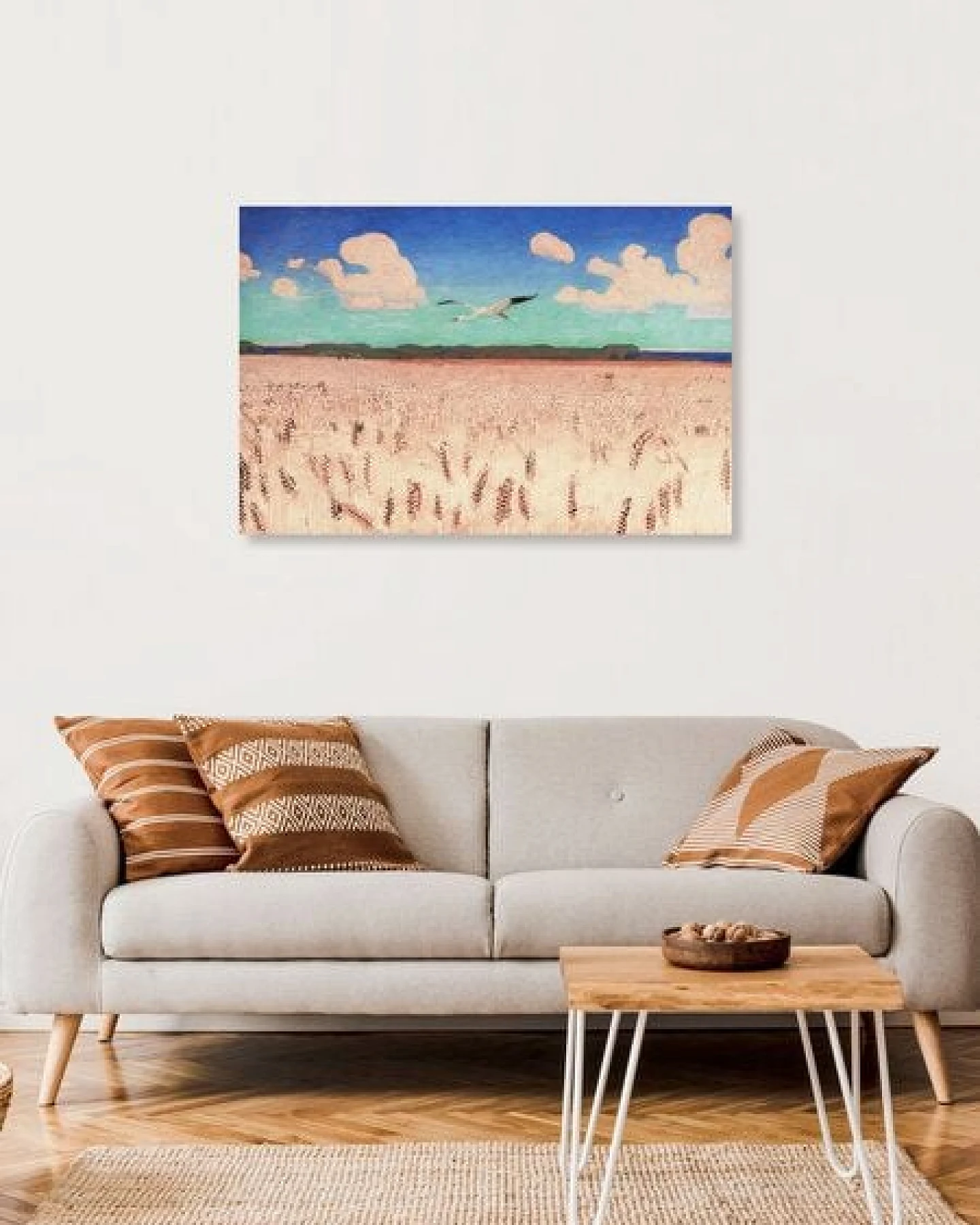 Photocircle Poster / Leinwandbild - Harald Slott-Møller: Dänische Landschaft – Ansicht 2