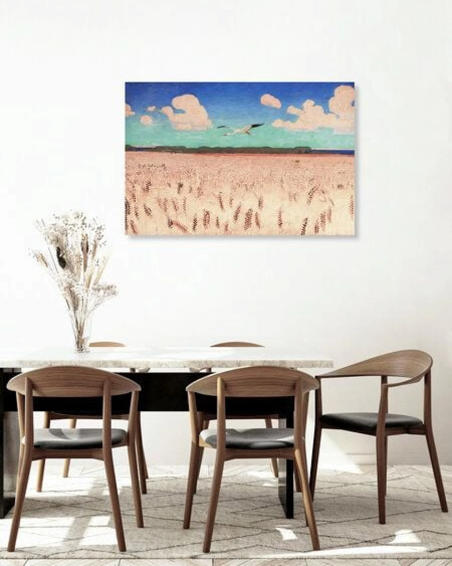 Photocircle Poster / Leinwandbild - Harald Slott-Møller: Dänische Landschaft – Ansicht 3