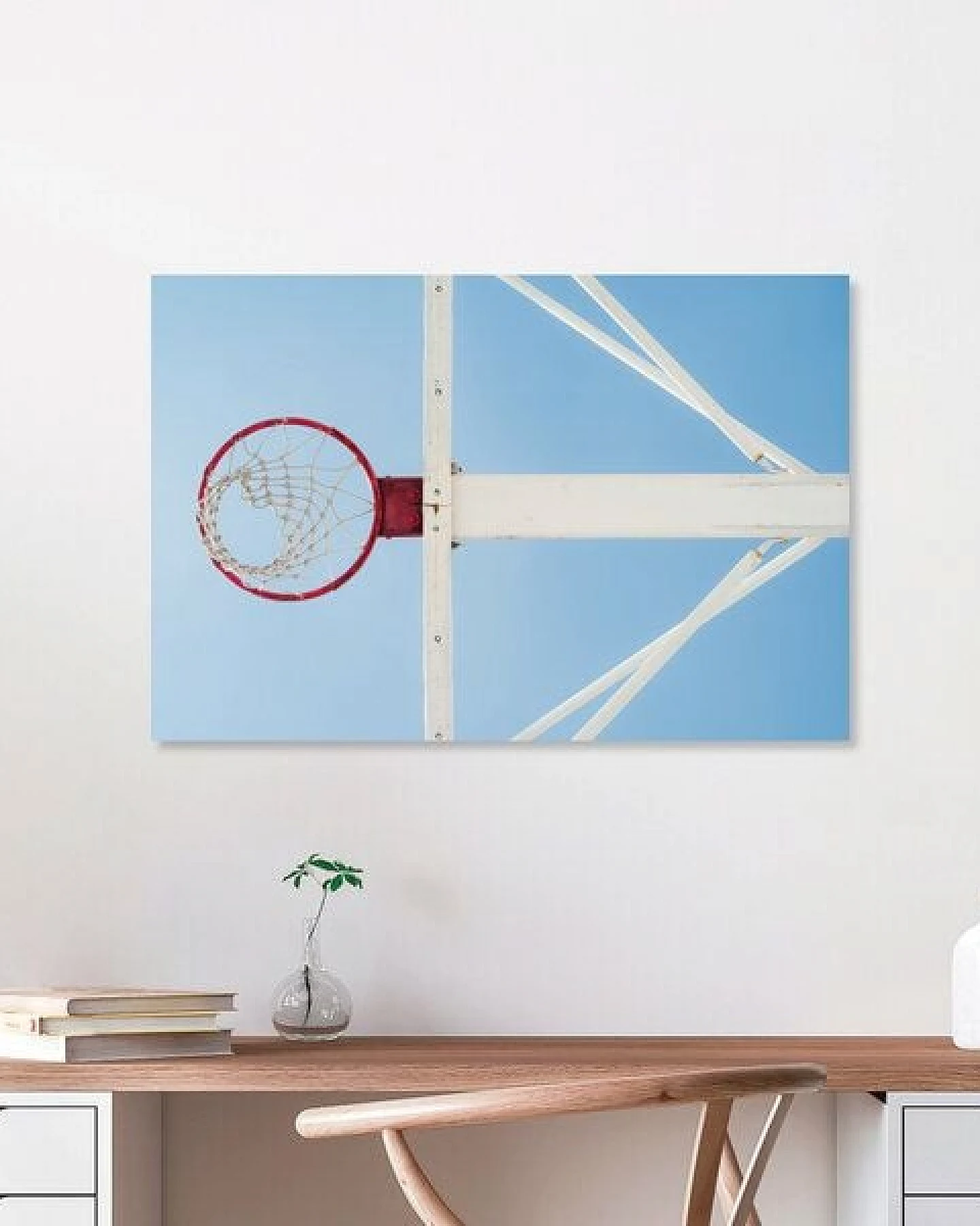 Photocircle Poster / Leinwandbild - Hoop Dreams – Ansicht 4