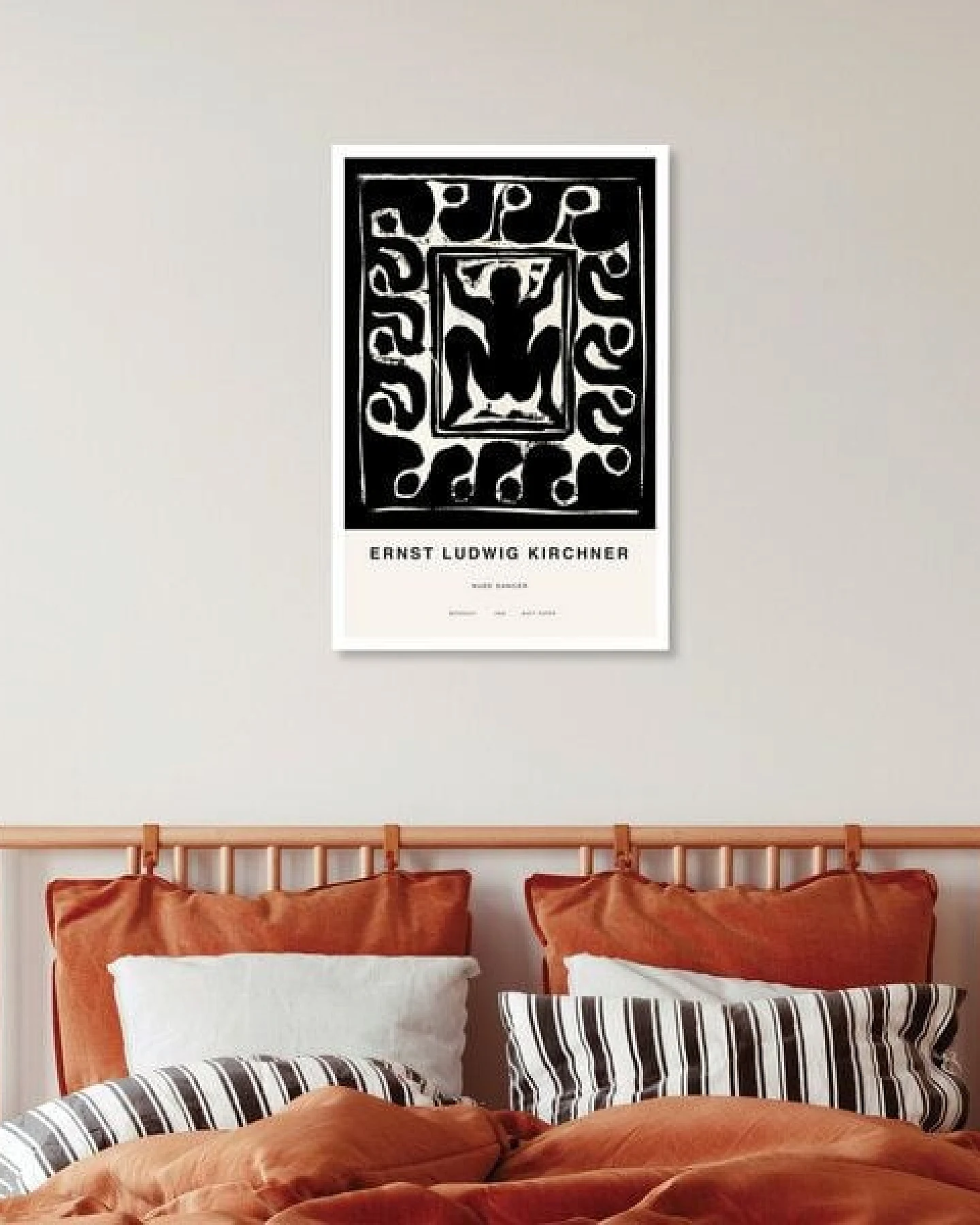 Photocircle Poster / Leinwandbild - Kirchner: Nackte Tänzerin – Ansicht 4