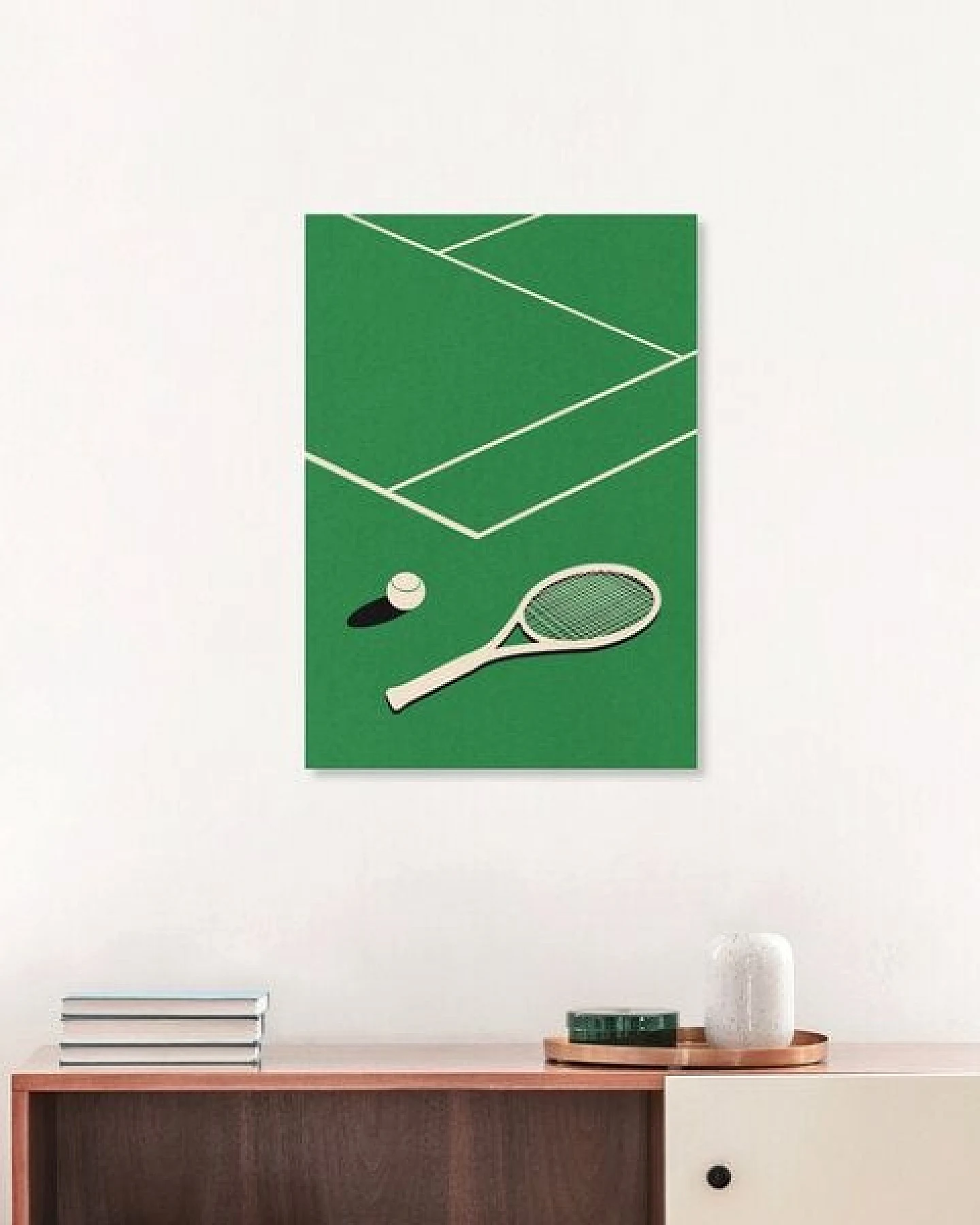Photocircle Poster / Leinwandbild - Lawn Tennis Club – Ansicht 4
