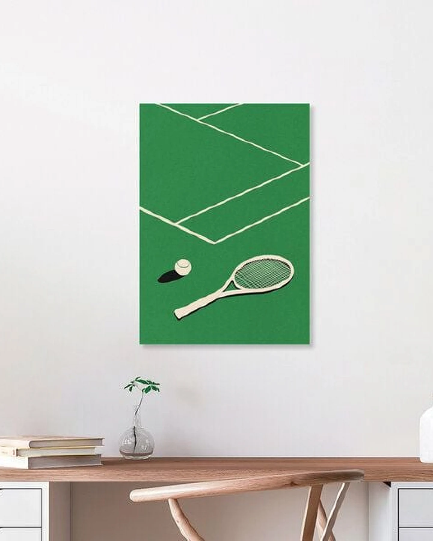 Photocircle Poster / Leinwandbild - Lawn Tennis Club – Ansicht 2