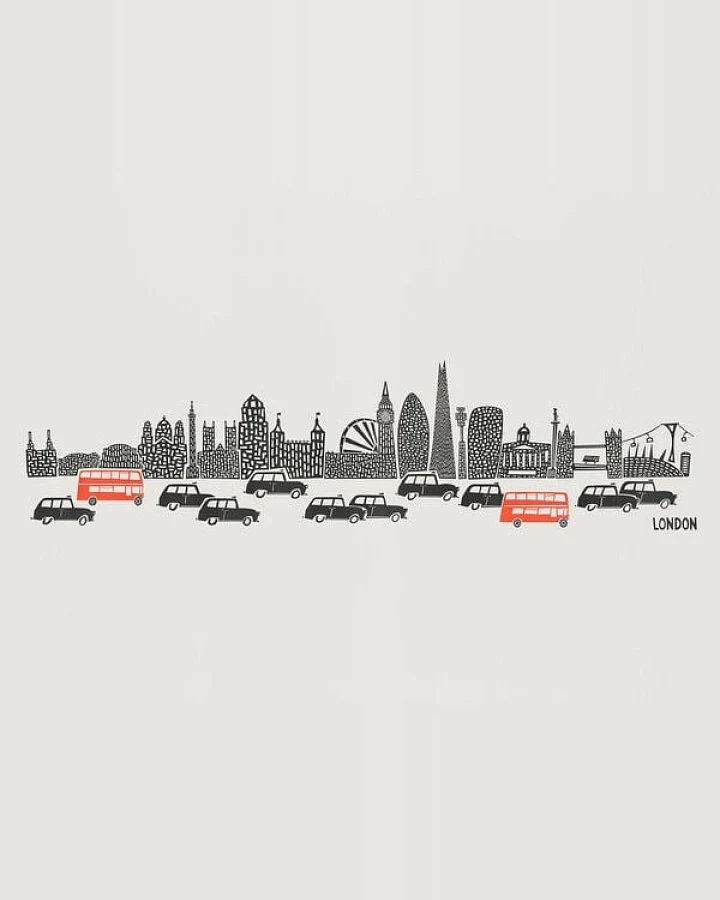 Photocircle Poster / Leinwandbild - London Skyline