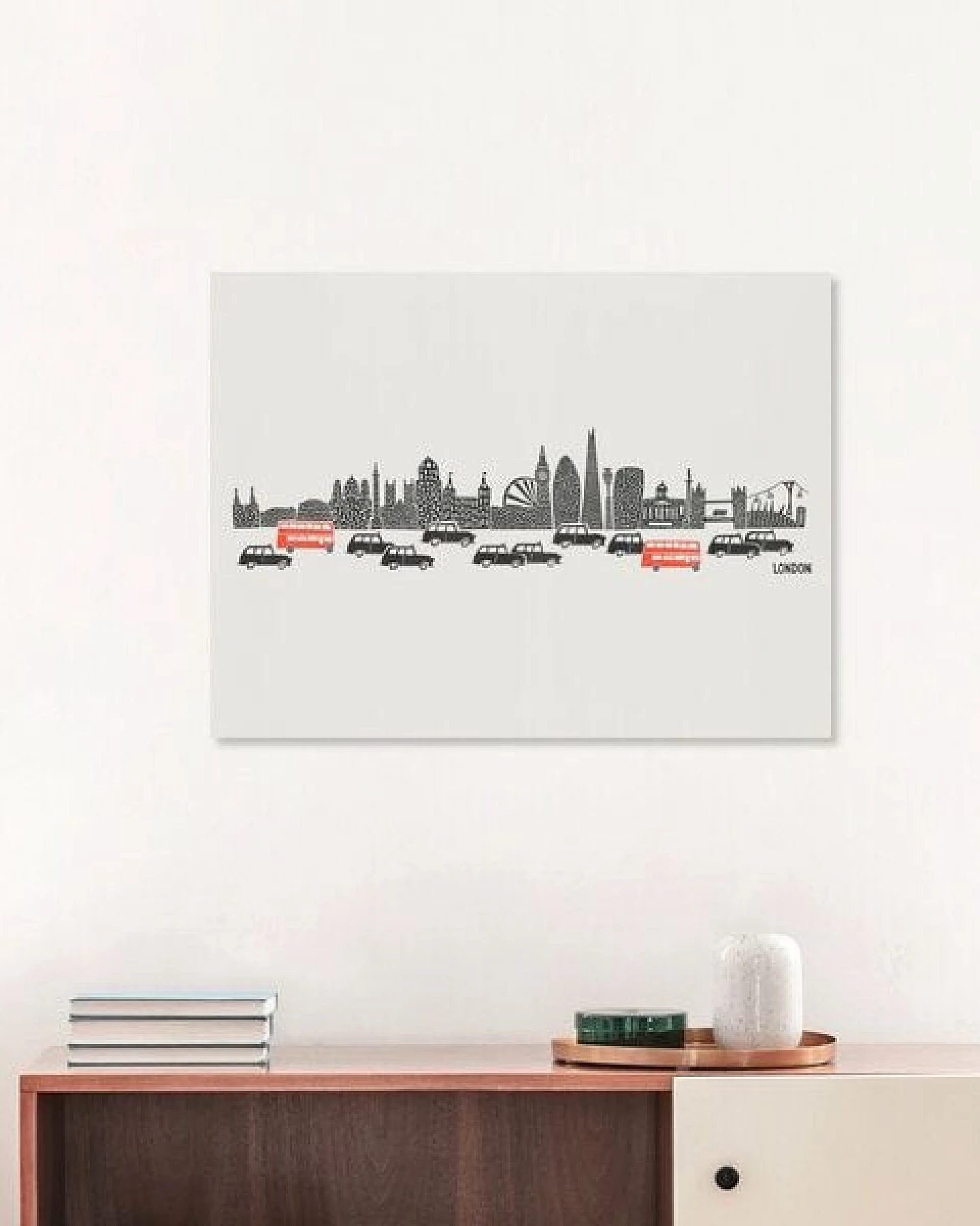Photocircle Poster / Leinwandbild - London Skyline – Ansicht 3