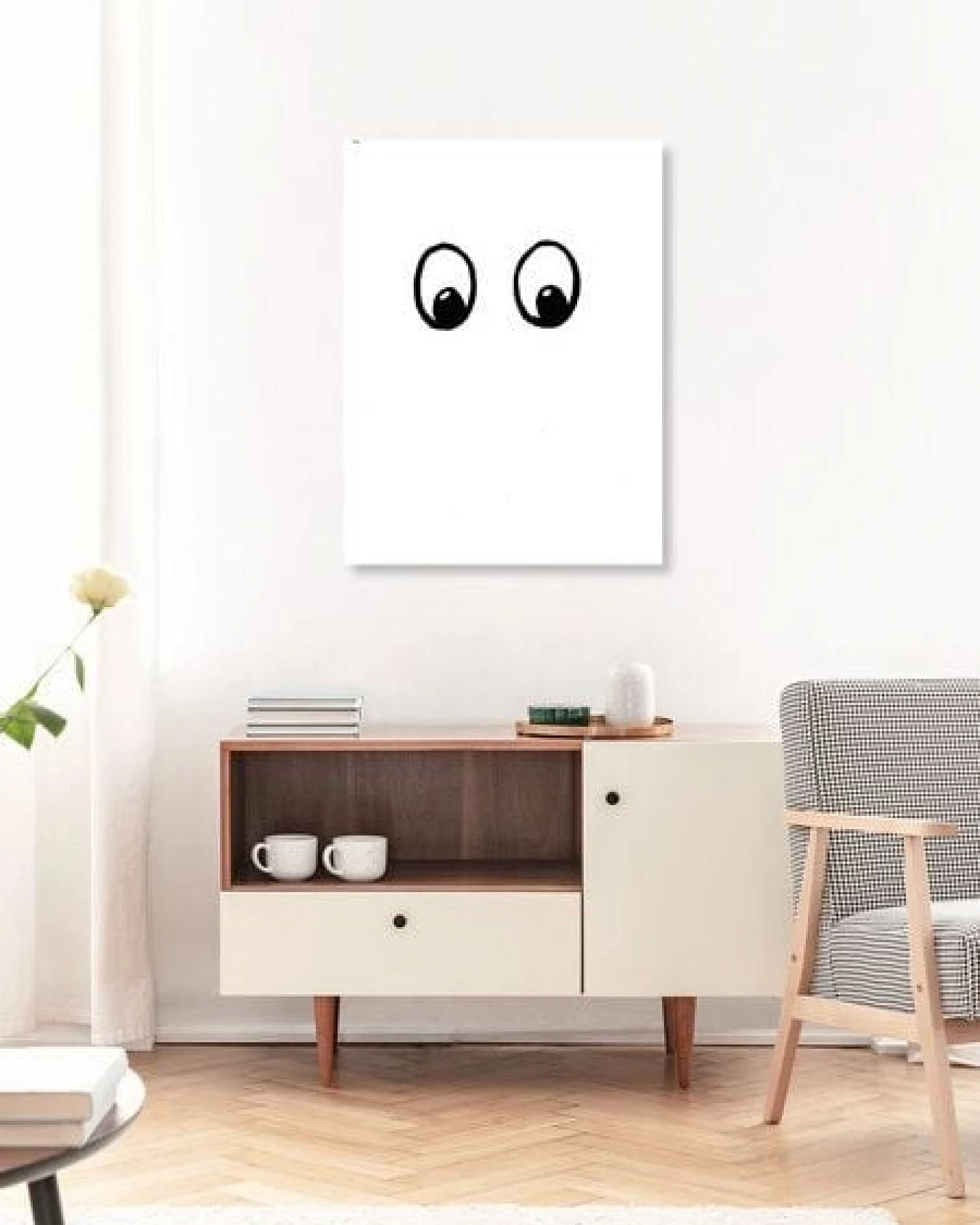 Photocircle Poster / Leinwandbild - Mantika Augen – Ansicht 2