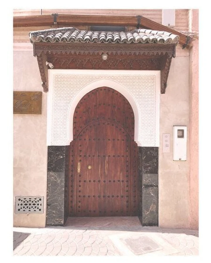 Photocircle Poster / Leinwandbild - Mantika Marrakesch Tor