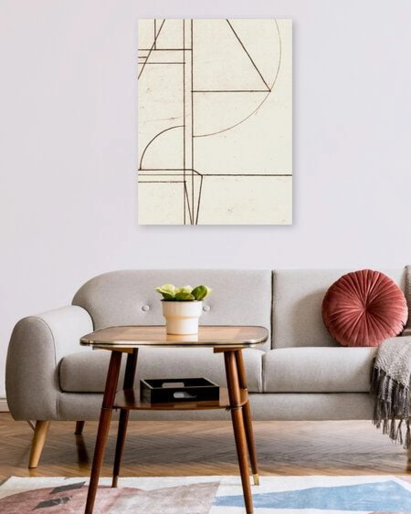 Photocircle Poster / Leinwandbild - Mode Abstract 1 – Ansicht 2