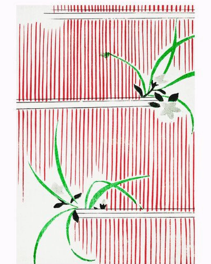Photocircle Poster / Leinwandbild - Morning Glory by Watanabe Seitei