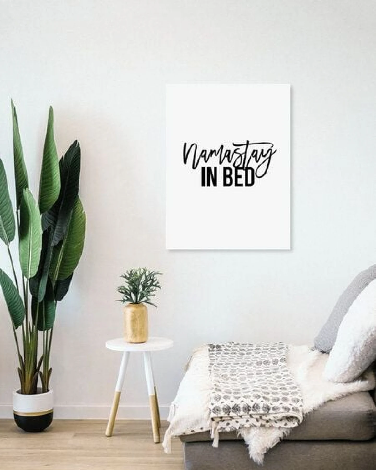Photocircle Poster / Leinwandbild - Namastay in Bed No7 – Ansicht 4