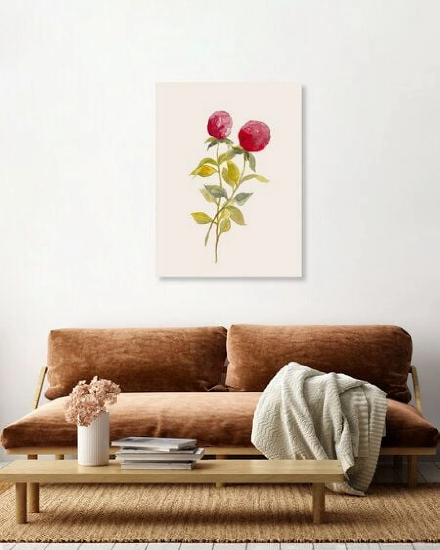 Photocircle Poster / Leinwandbild - Pinke Beeren – Ansicht 4