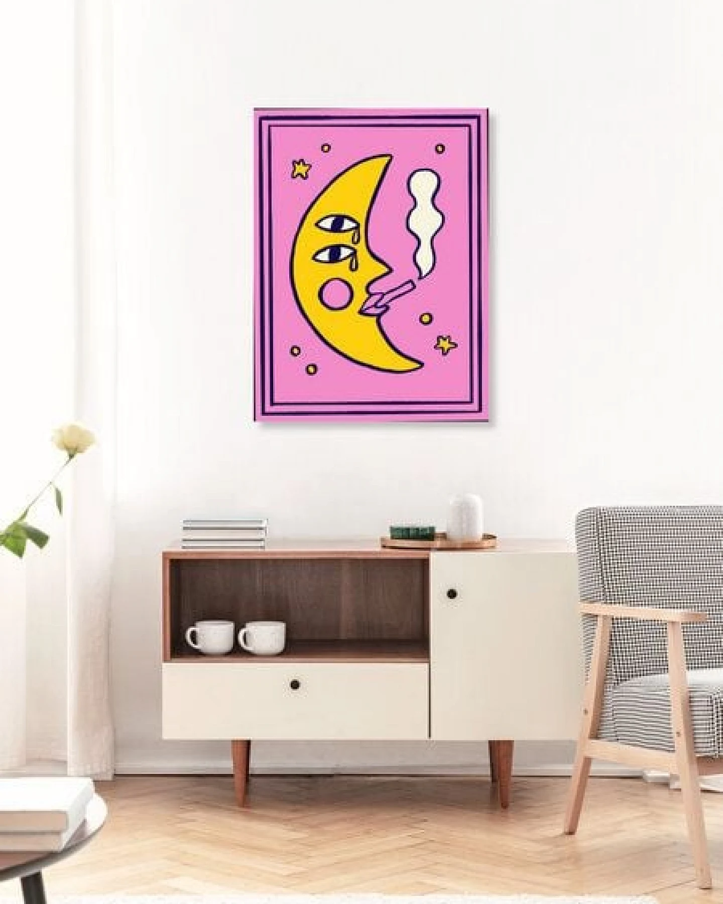Photocircle Poster / Leinwandbild - Sassy Lady – Ansicht 3