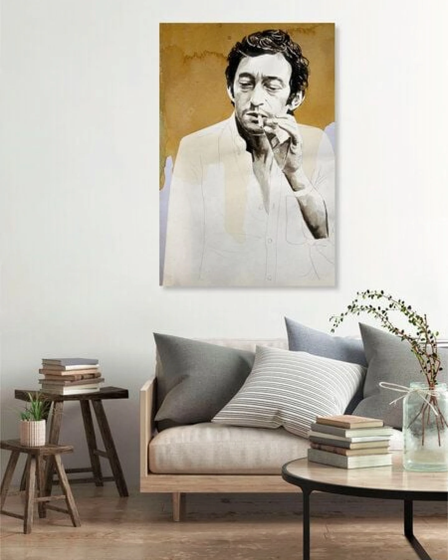 Photocircle Poster / Leinwandbild - Serge Gainsbourg – Ansicht 2