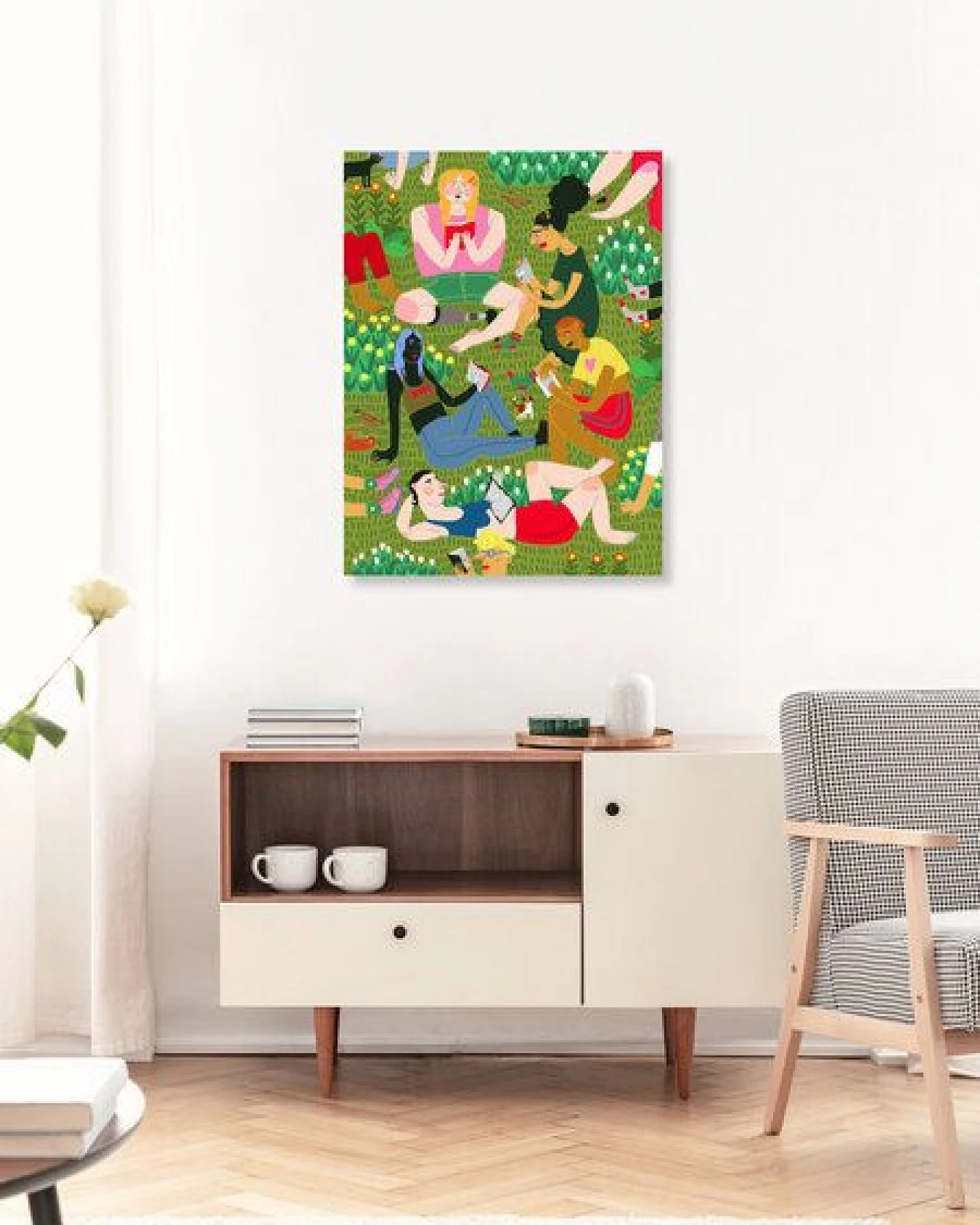 Photocircle Poster / Leinwandbild - Summer Reading Club – Ansicht 3