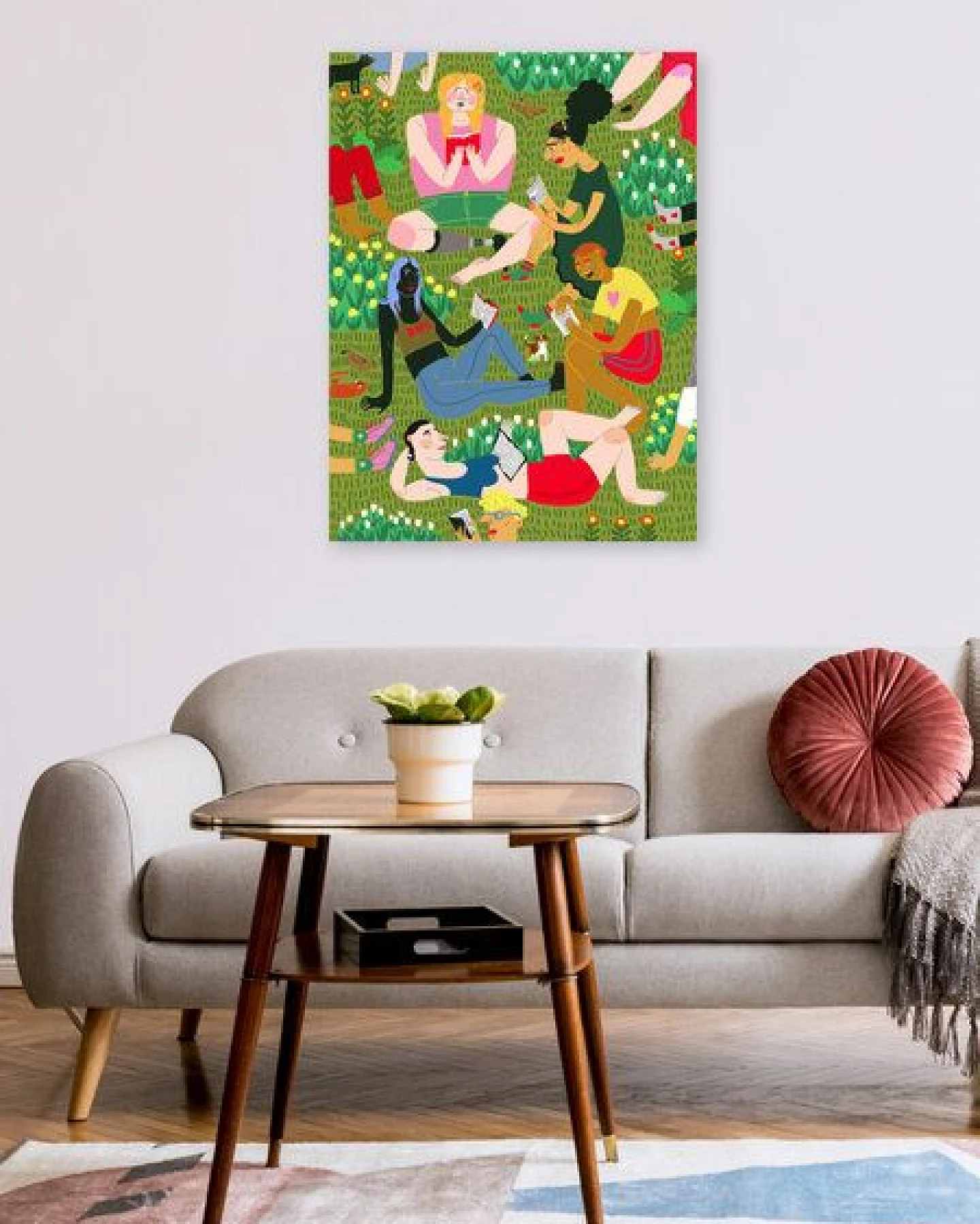 Photocircle Poster / Leinwandbild - Summer Reading Club – Ansicht 2