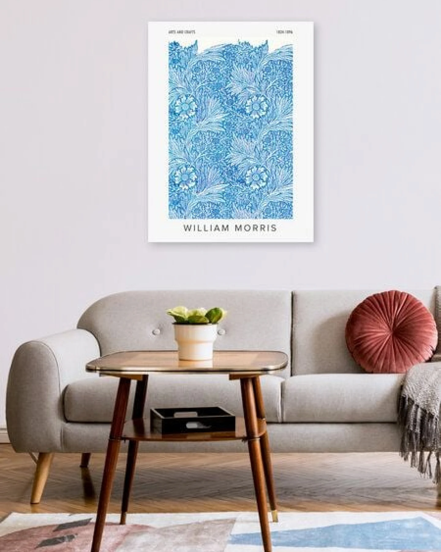 Photocircle Poster / Leinwandbild - William Morris: Ausstellungsposter Arts and Crafts – Ansicht 2