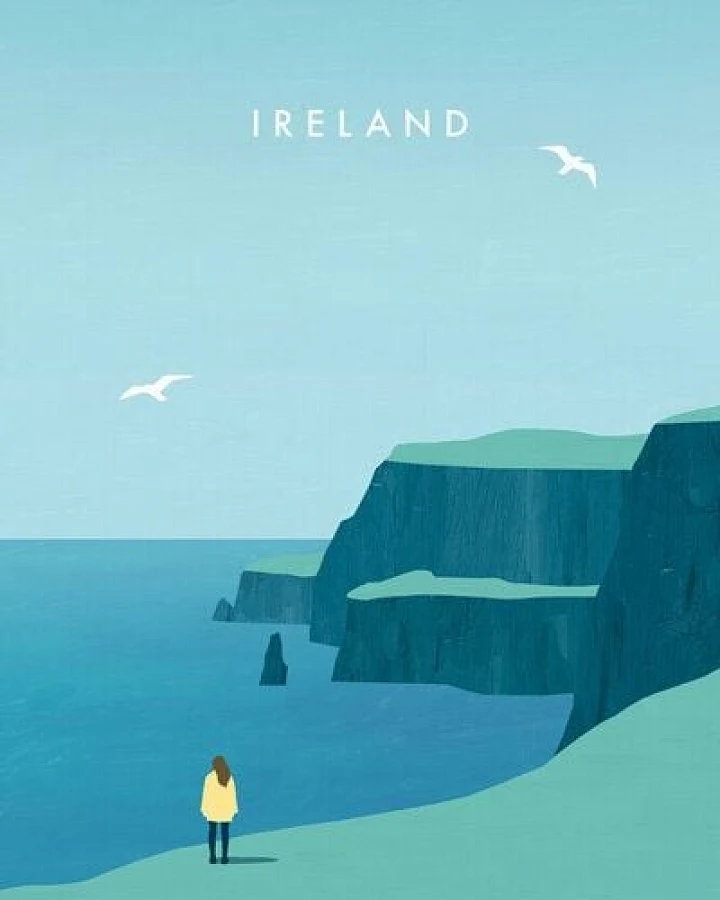 Photocircle Wandbild / Kunstdruck / Poster / Leinwand - Irland
