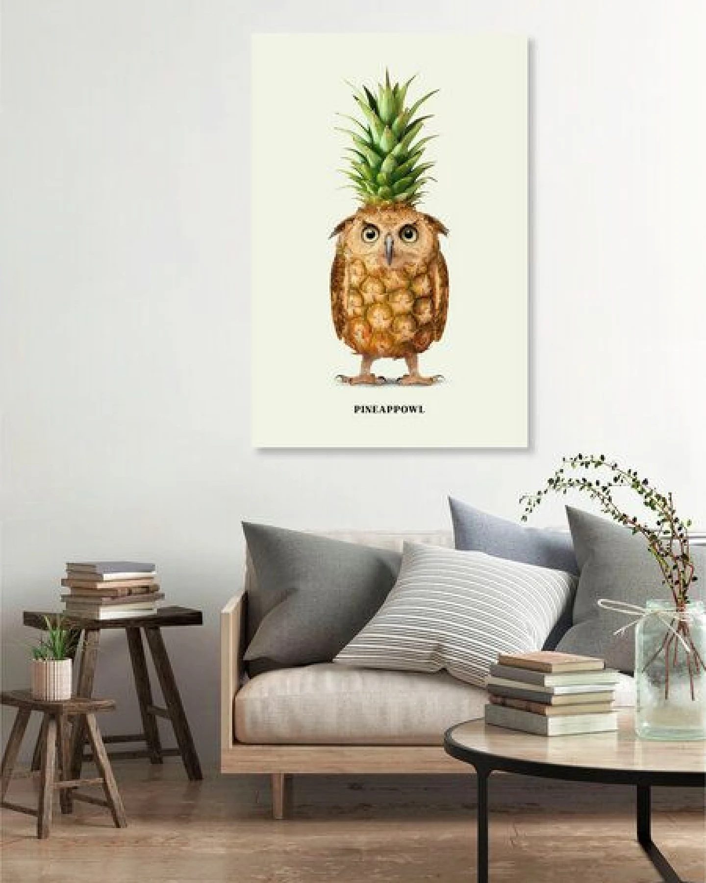 Photocircle Wandbild / Kunstdruck / Poster / Leinwand - Pineappowl – Ansicht 2
