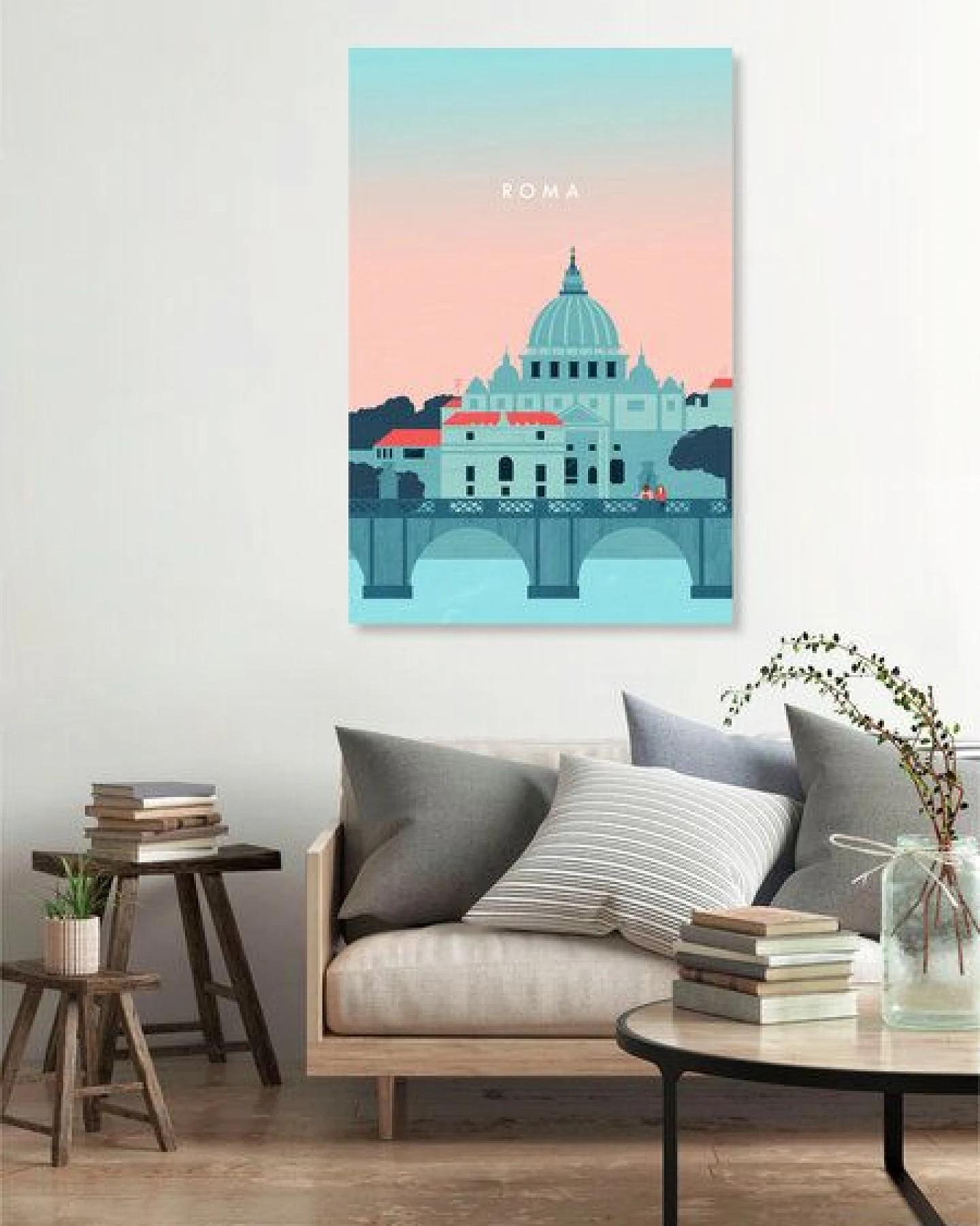 Photocircle Wandbild / Kunstdruck / Poster / Leinwand - Rom – Ansicht 2