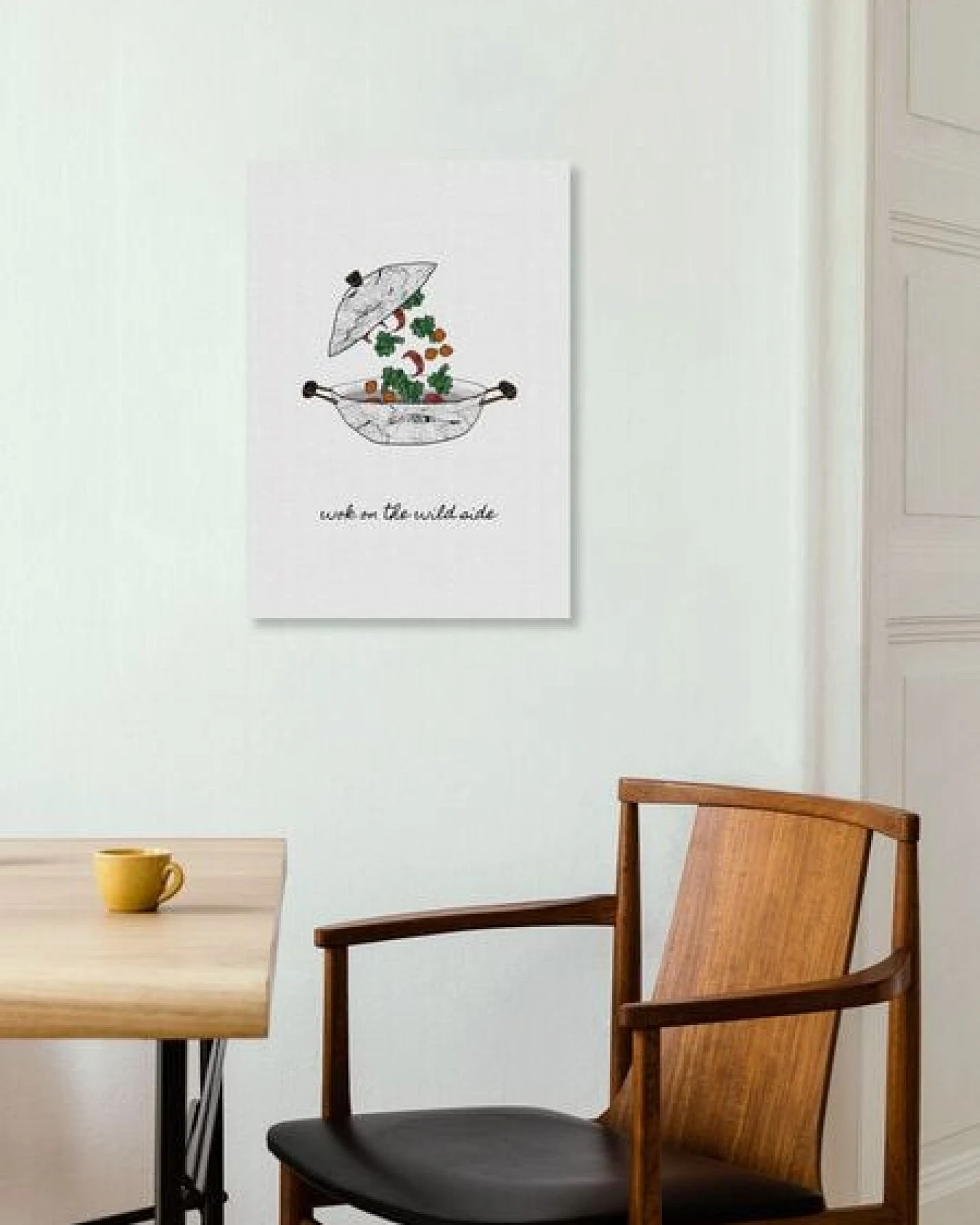 Photocircle Wandbild / Kunstdruck / Poster / Leinwand - Wok On The Wild Side – Ansicht 3