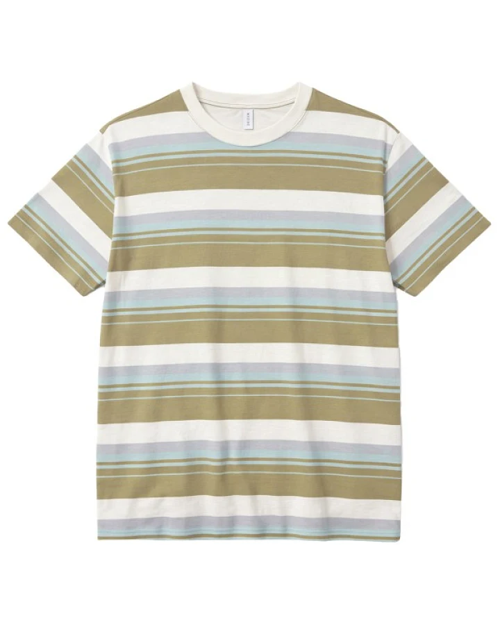 Mazine - Bold Striped T-Shirt - T-Shirt Gr XL grau