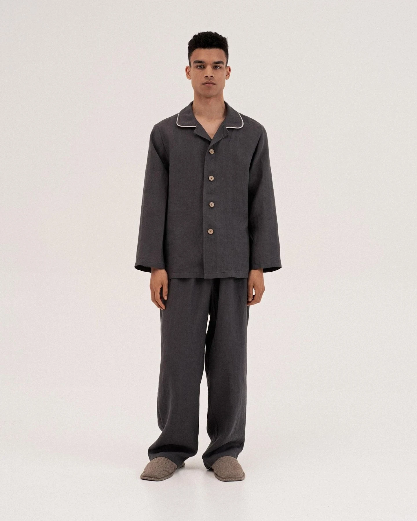 AmourLinen Pyjama lang Harry – Ansicht 2