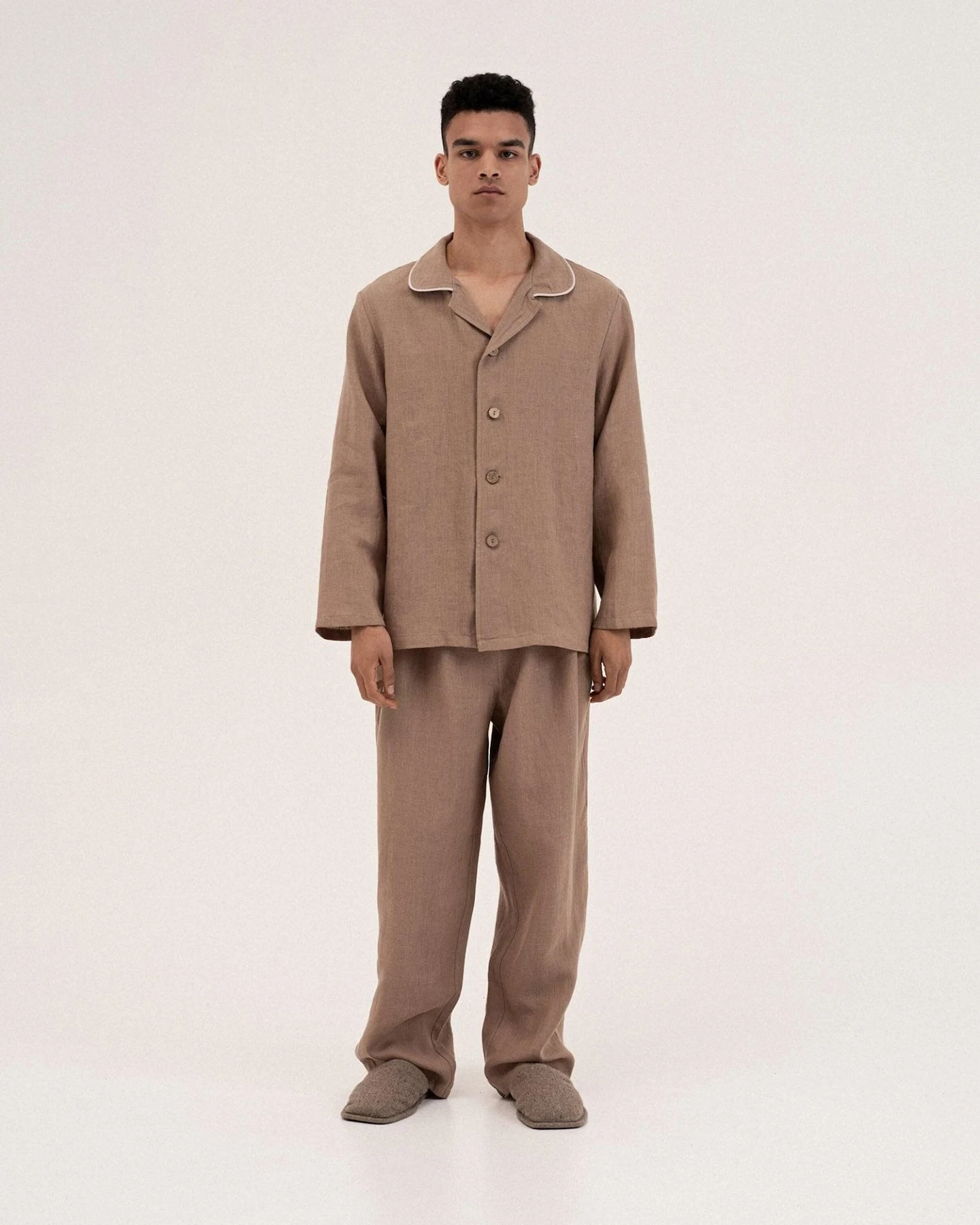AmourLinen Pyjama lang Harry – Ansicht 2