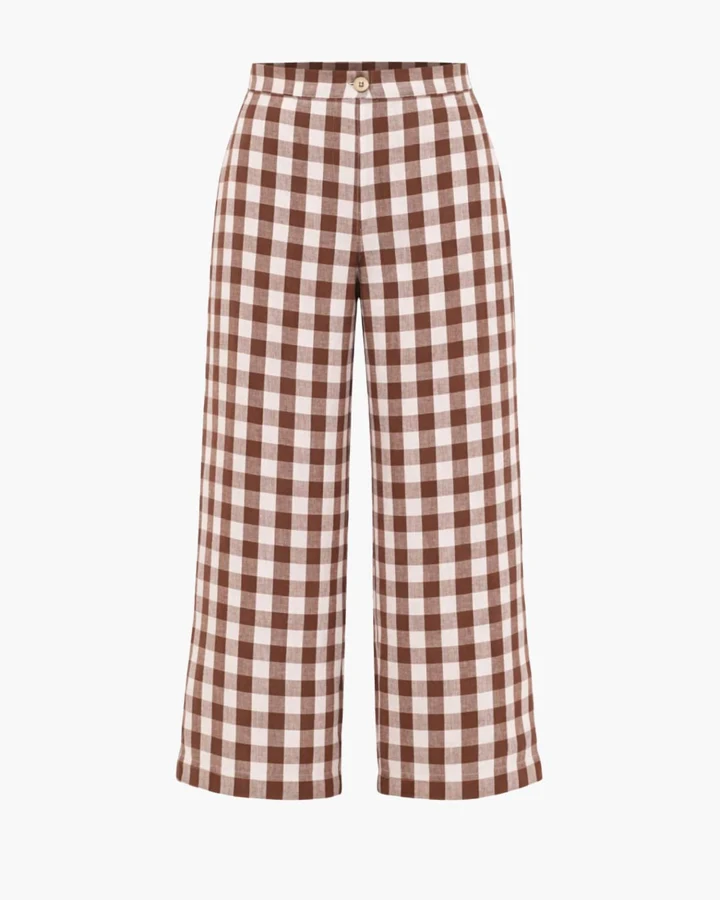 AmourLinen Bügelfaltenhose Barbora
