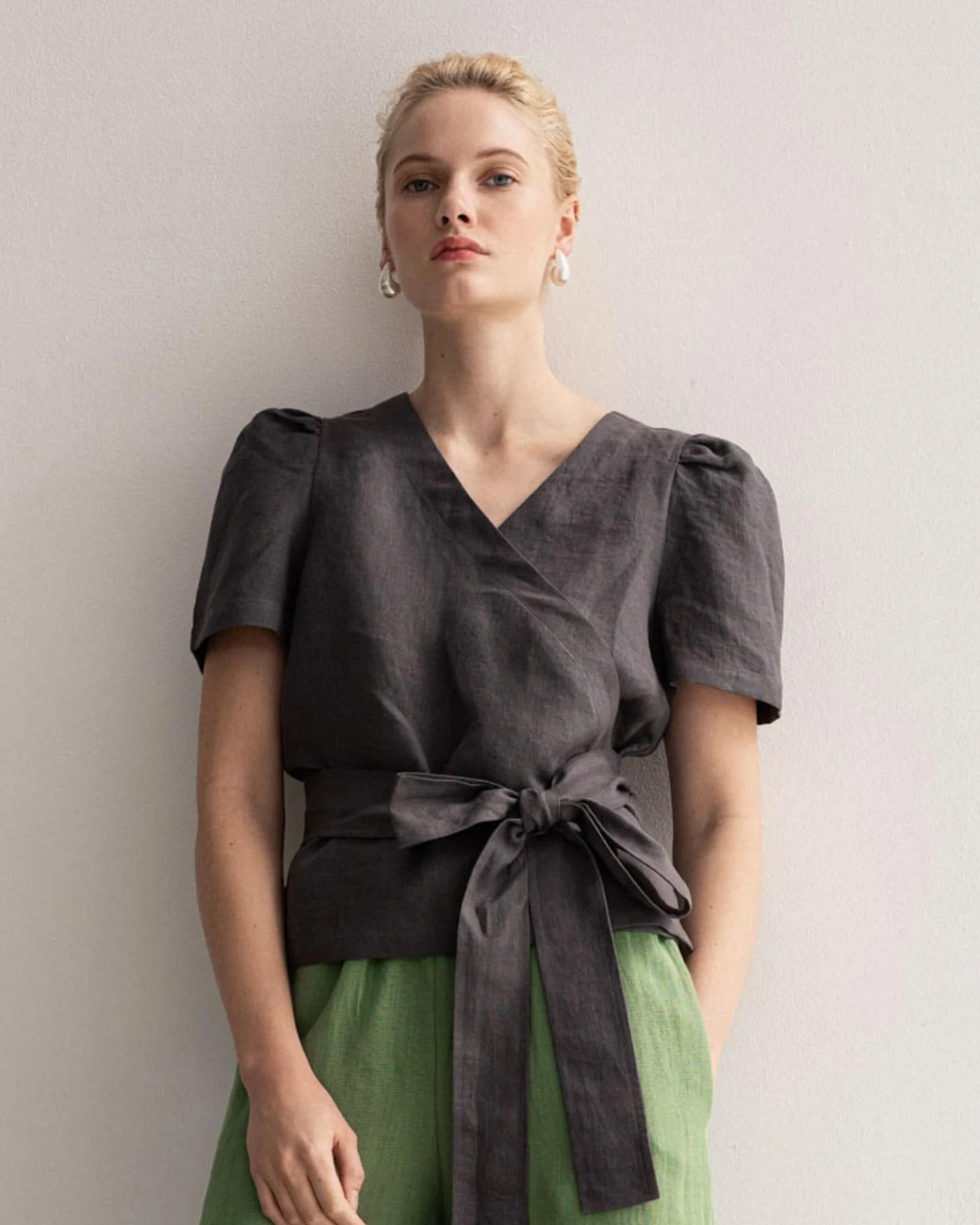 AmourLinen Bluse Elisa – Ansicht 2
